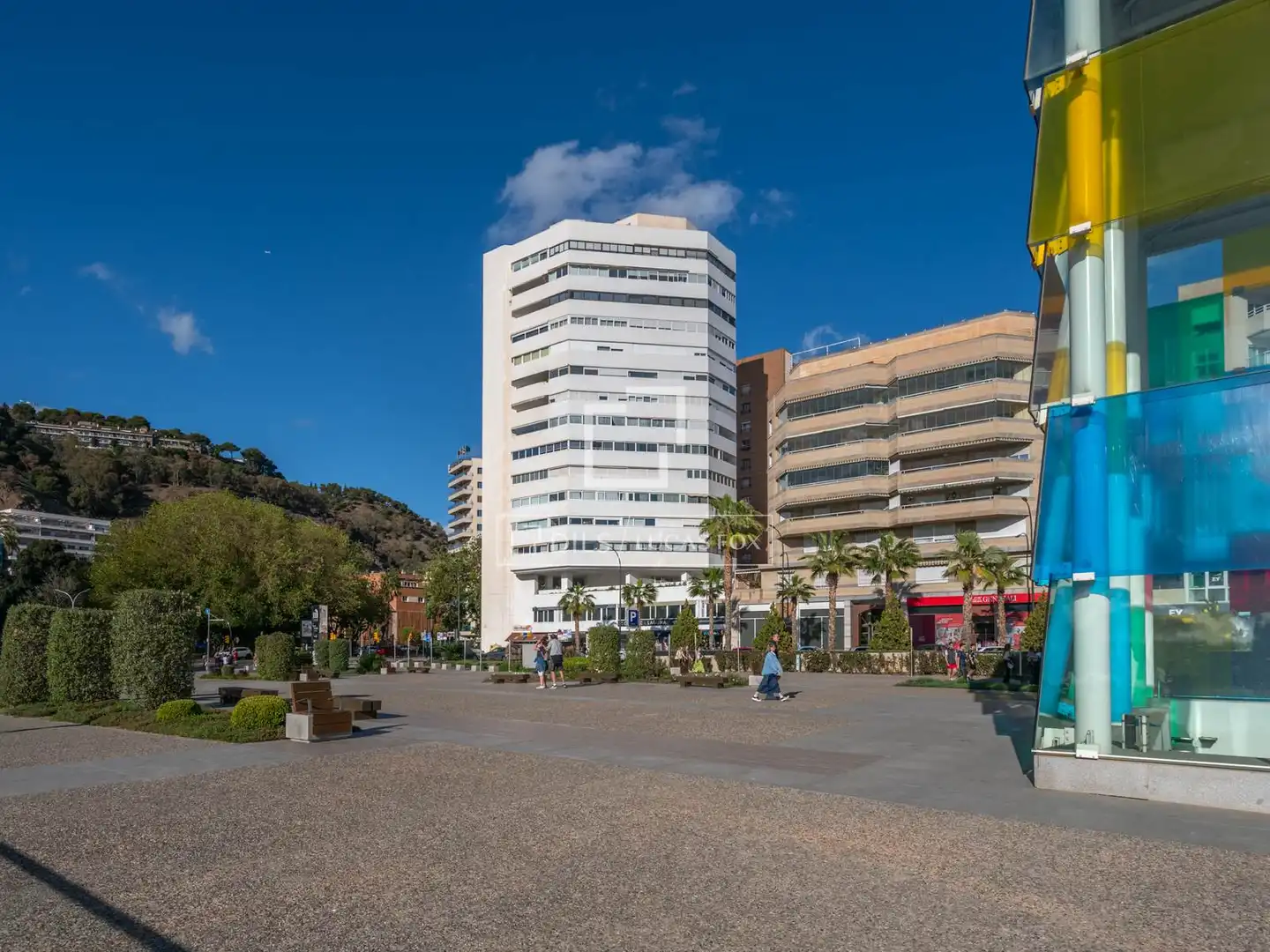 Vista exterior de Piso en venta en Málaga con Aire acondicionado, Parquet y Terraza
