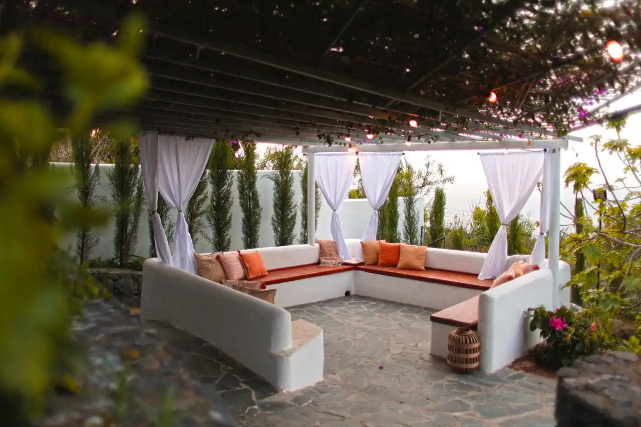 Terrassa de Casa o xalet de lloguer en Icod de los Vinos amb Jardí privat, Terrassa i Piscina
