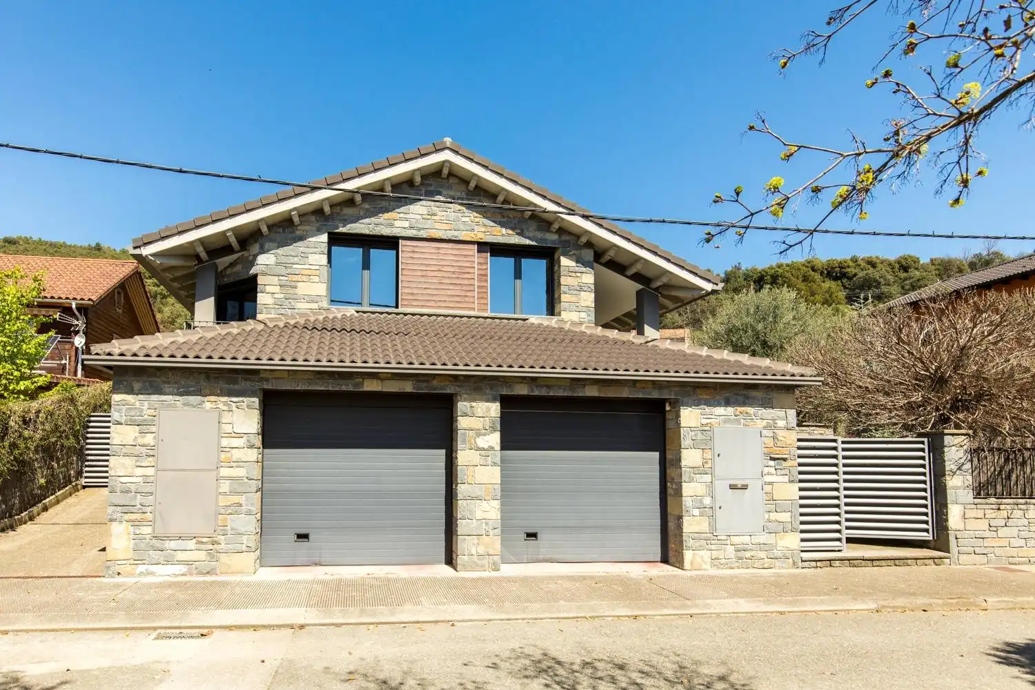 Vista exterior de Casa o chalet en venta en Boltaña con Aire acondicionado, Calefacción y Jardín privado