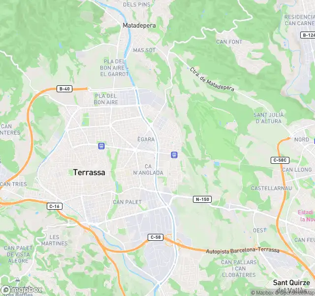 Exterior view of Flat for sale in Terrassa