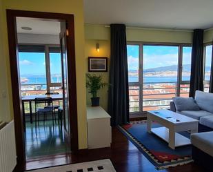 Living room of Flat to rent in Vigo   with Heating