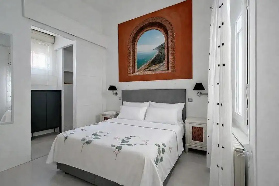 Schlafzimmer von Wohnung zur Miete in Madrid mit Klimaanlage, Heizung und Ofen