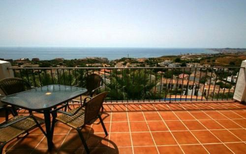 Terraza de Dúplex de alquiler en Benalmádena con Terraza, Amueblado y Se aceptan mascotas