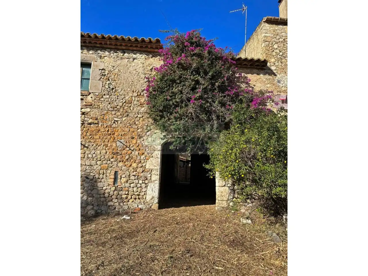 Vista exterior de Finca rústica en venta en Bàscara con Jardín privado