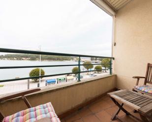 Balcony of Flat for sale in O Grove    with Heating, Terrace and Swimming Pool