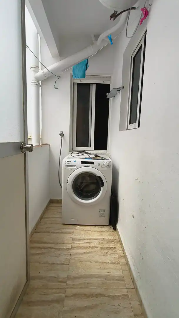 Terraza de Piso de alquiler en Alzira con Aire acondicionado y Horno