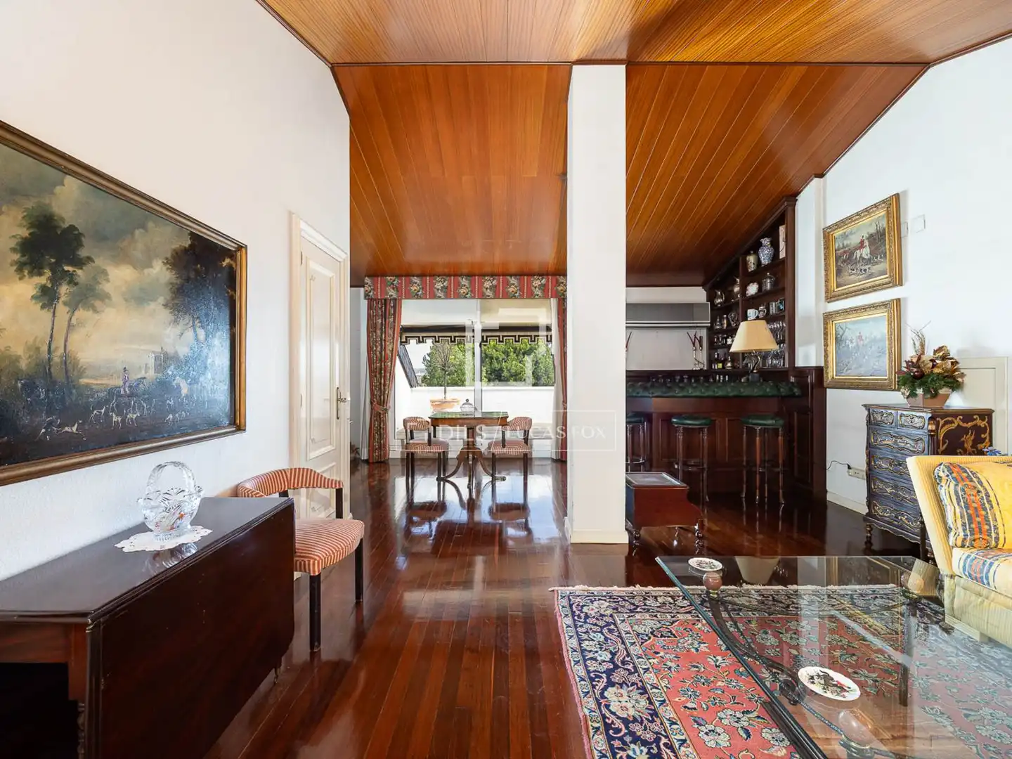 Comedor de Casa o chalet en venta en Barcelona con Aire acondicionado, Terraza y Trastero