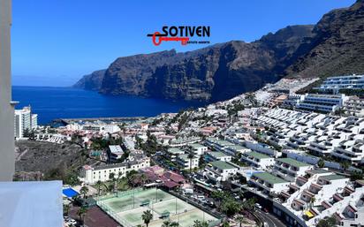 Exterior view of Apartment for sale in Santiago del Teide  with Terrace and Community pool