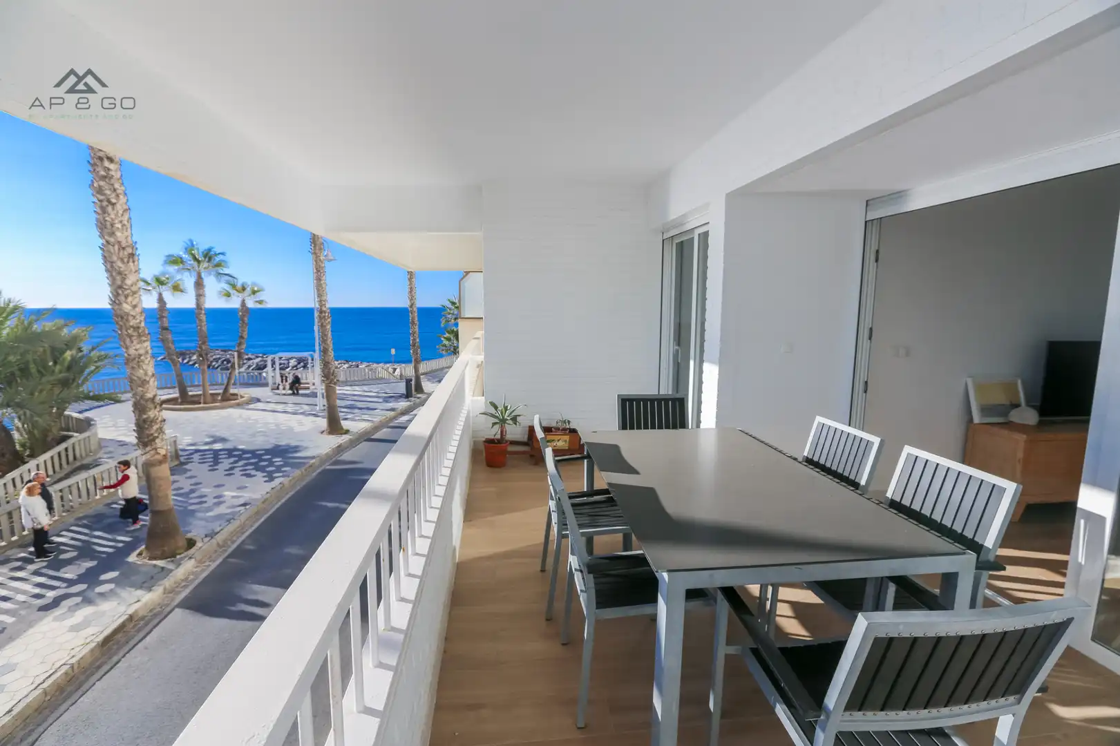 Terrasse von Wohnung zur Miete in Almuñécar mit Heizung, Terrasse und Möbliert