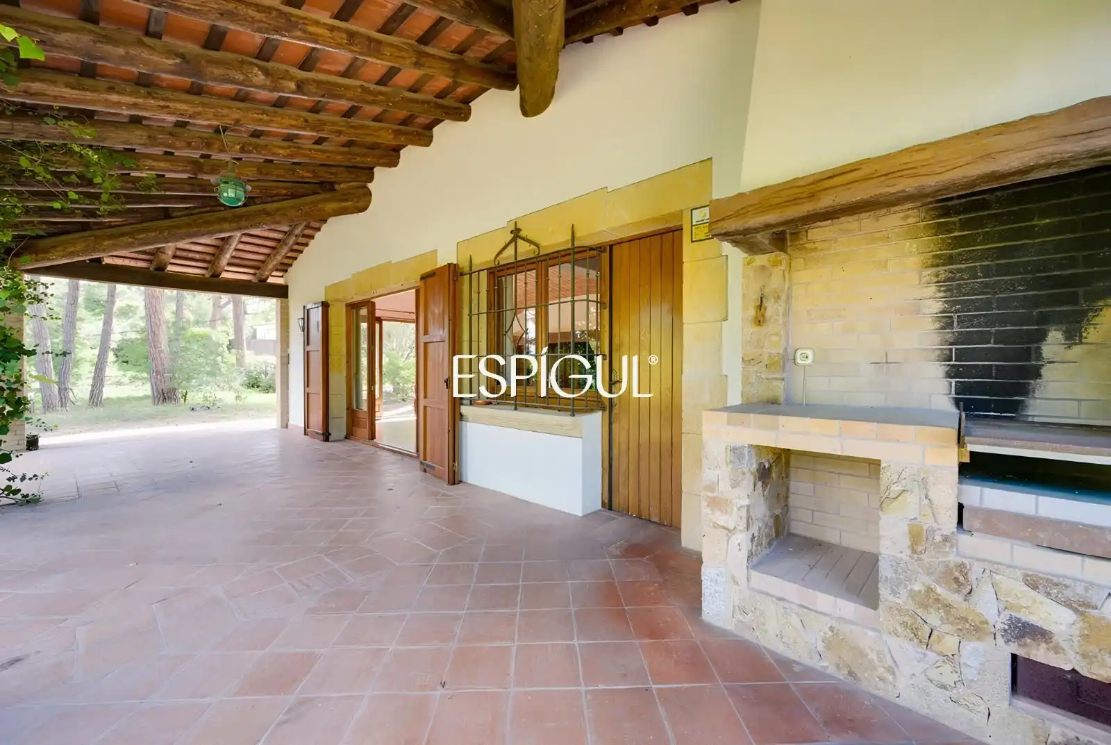 Terrassa de Casa o xalet en venda en Santa Cristina d'Aro amb Calefacció, Terrassa i Forn