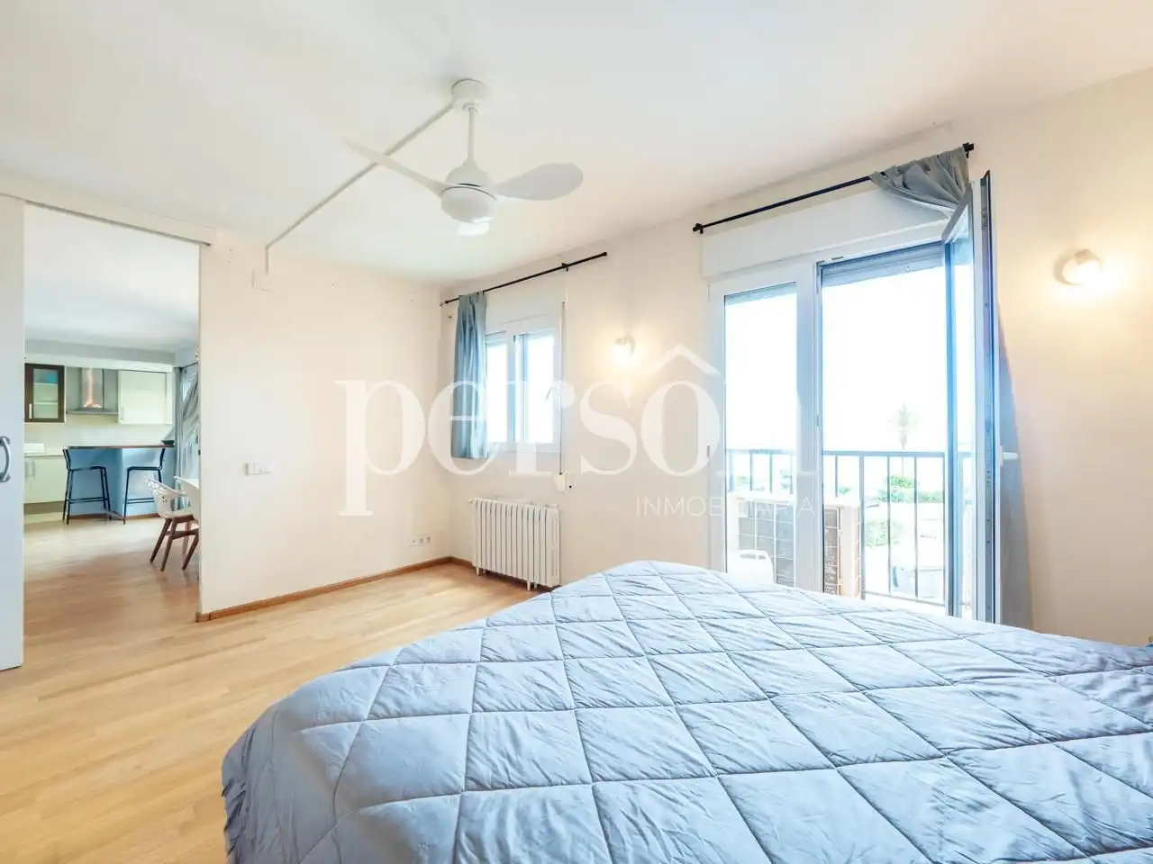 Bedroom of Flat for sale in Alboraya  with Air Conditioner, Heating and Parquet flooring