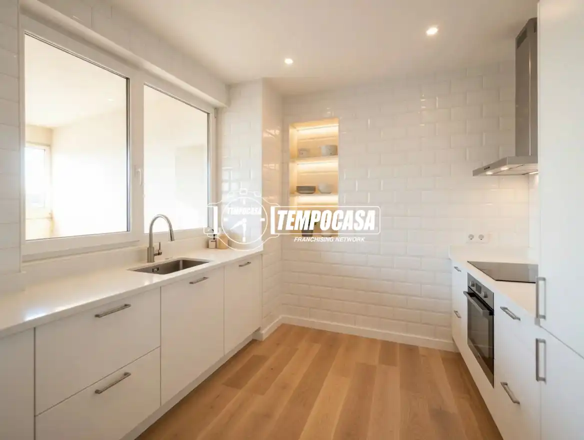 Kitchen of Flat for sale in Madrid  with Heating