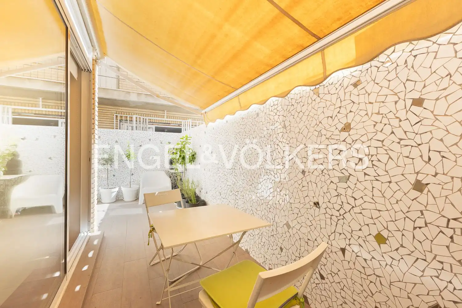 Terrace of Flat for rent in Valencia  with Air Conditioner, Heating and Parquet flooring
