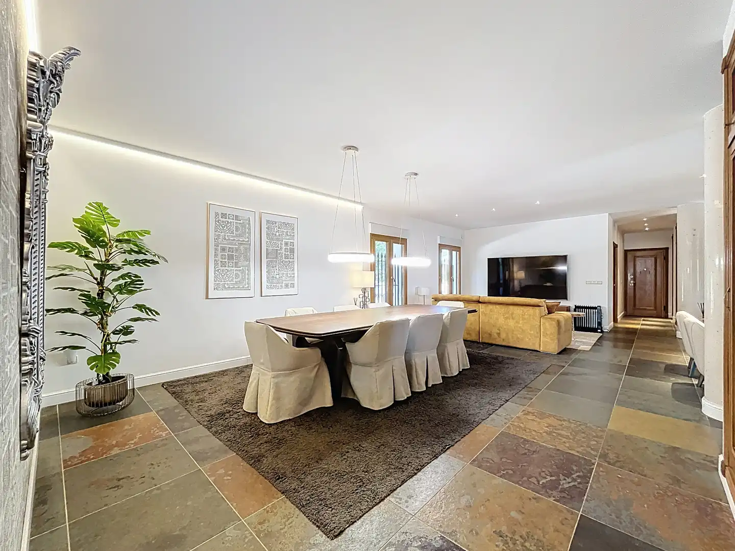 Comedor de Casa o chalet en venta en La Nucia con Jardín privado, Terraza y Piscina