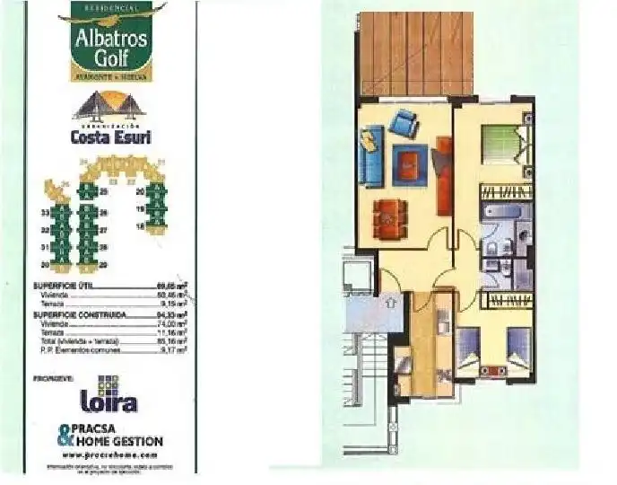 Wohnungen zum Verkauf in Ayamonte mit Privatgarten, Terrasse und Gemeinschaftspool