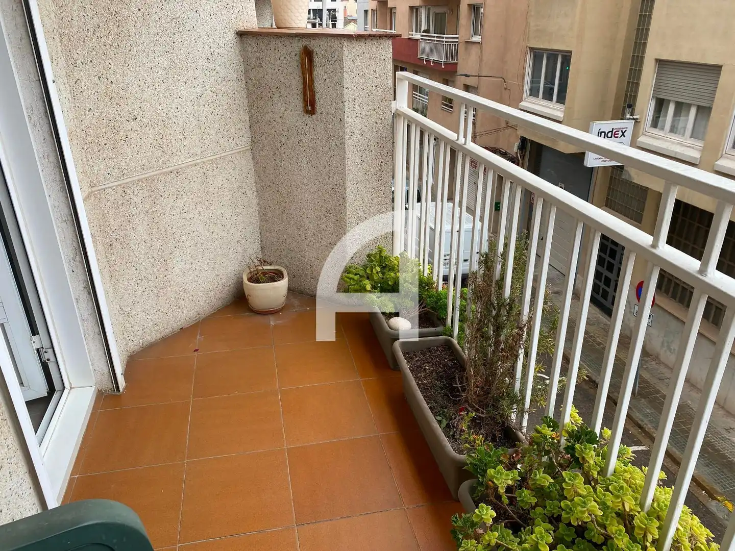 Balcony of Flat for sale in Terrassa  with Air Conditioner, Heating and Terrace