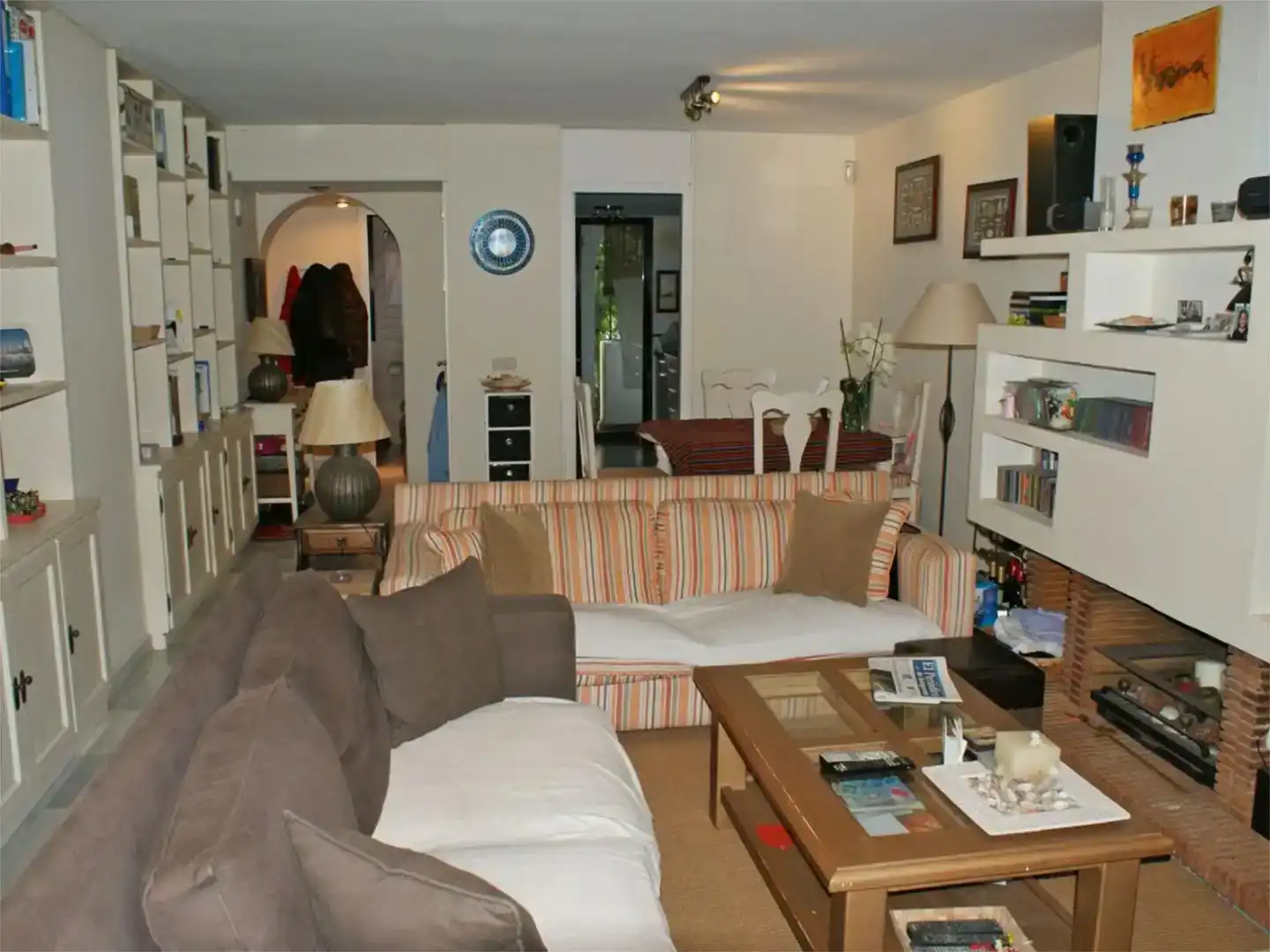 Sala de estar de Apartamento en venta en Sotogrande con Aire acondicionado, Piscina y Balcón