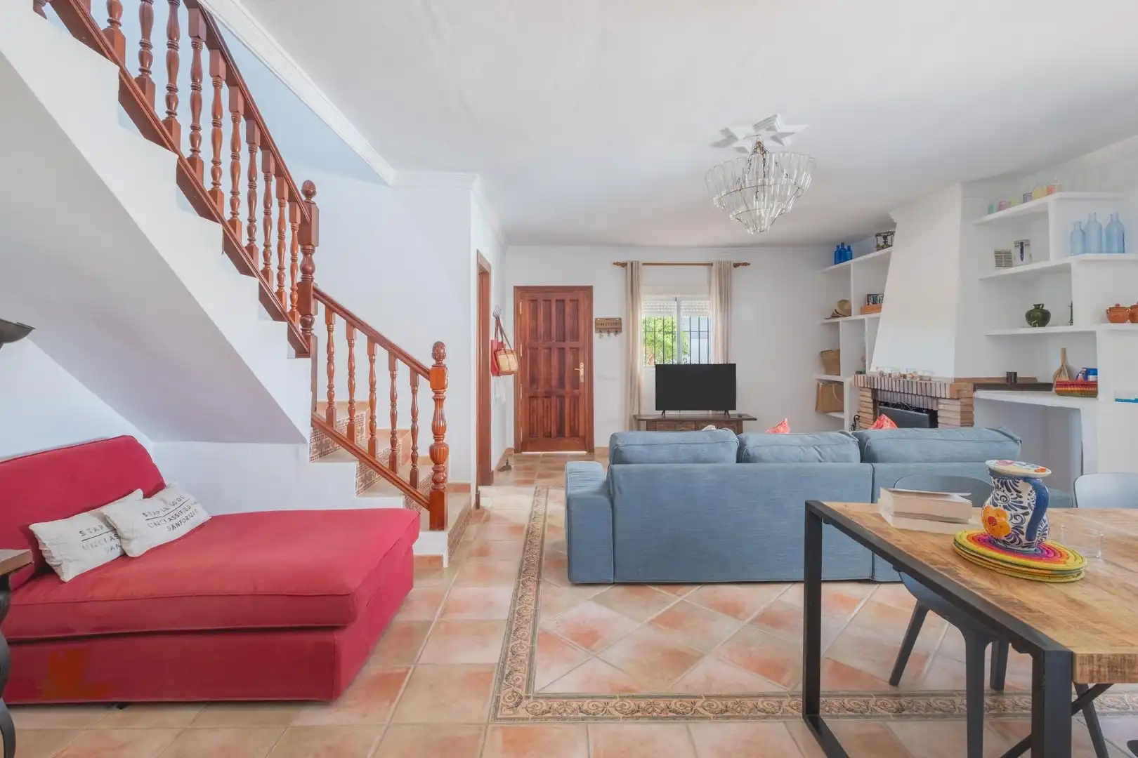 Living room of Country homes for sale in Barbate  with Private garden, Terrace and Storage room