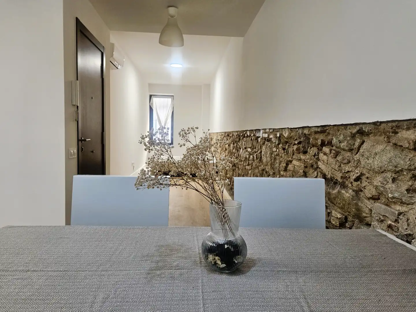 Dining room of Flat for sale in Caldes de Montbui  with Air Conditioner, Heating and Parquet flooring