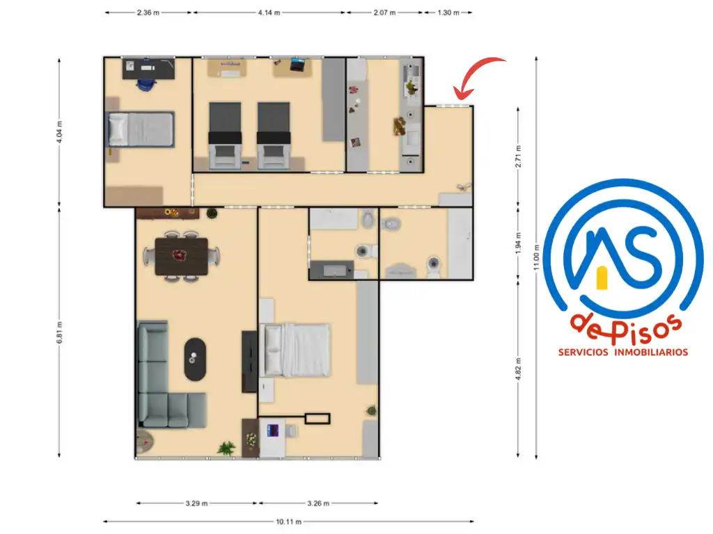 Piso en venta en Zaragoza con Calefacción, Parquet y Horno