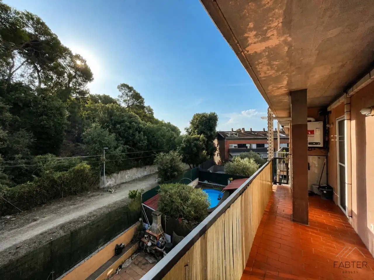 Balcony of Flat for sale in Polinyà  with Heating, Parquet flooring and Storage room