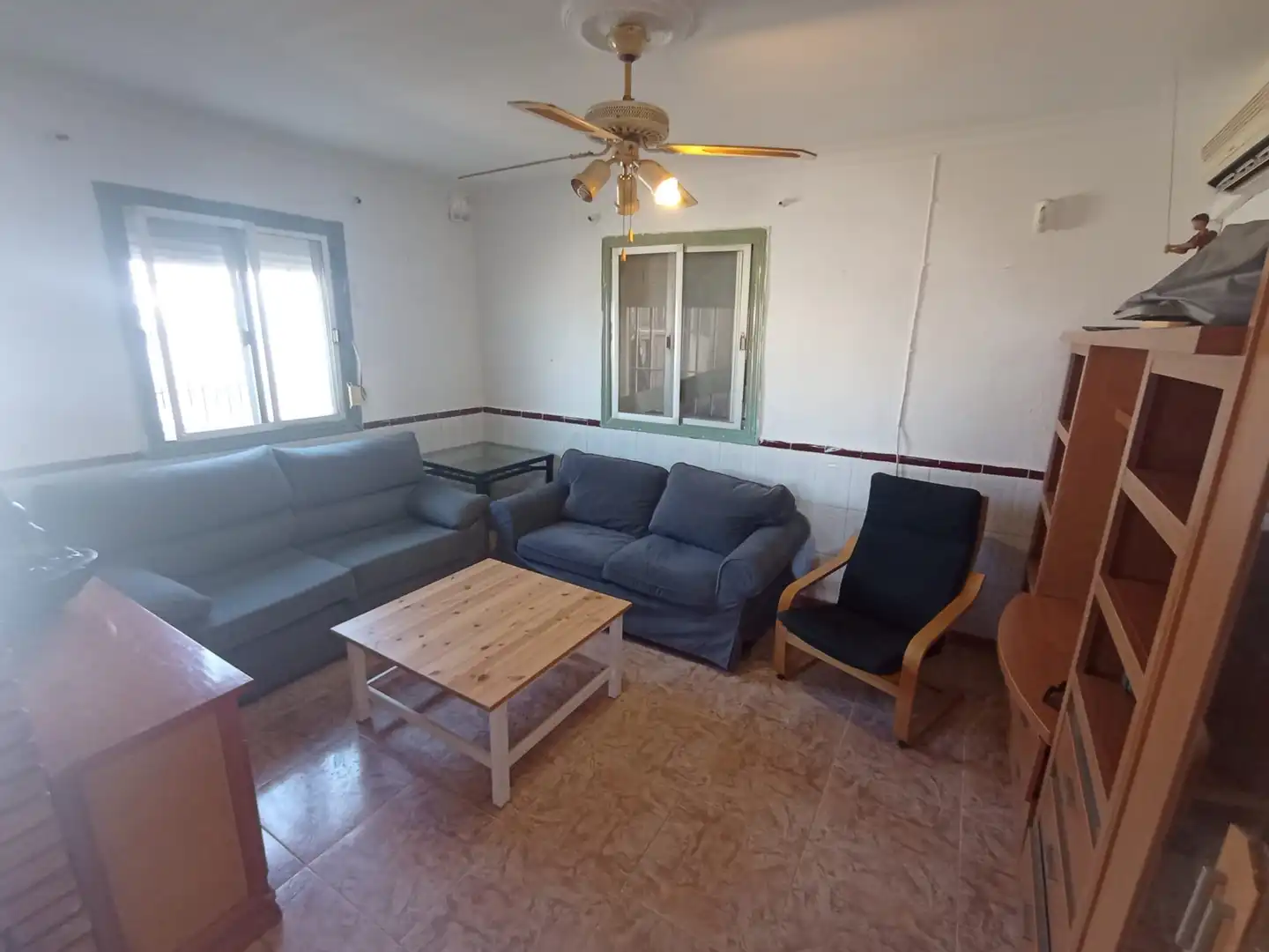Sala d'estar de Finca rústica en venda en Chipiona