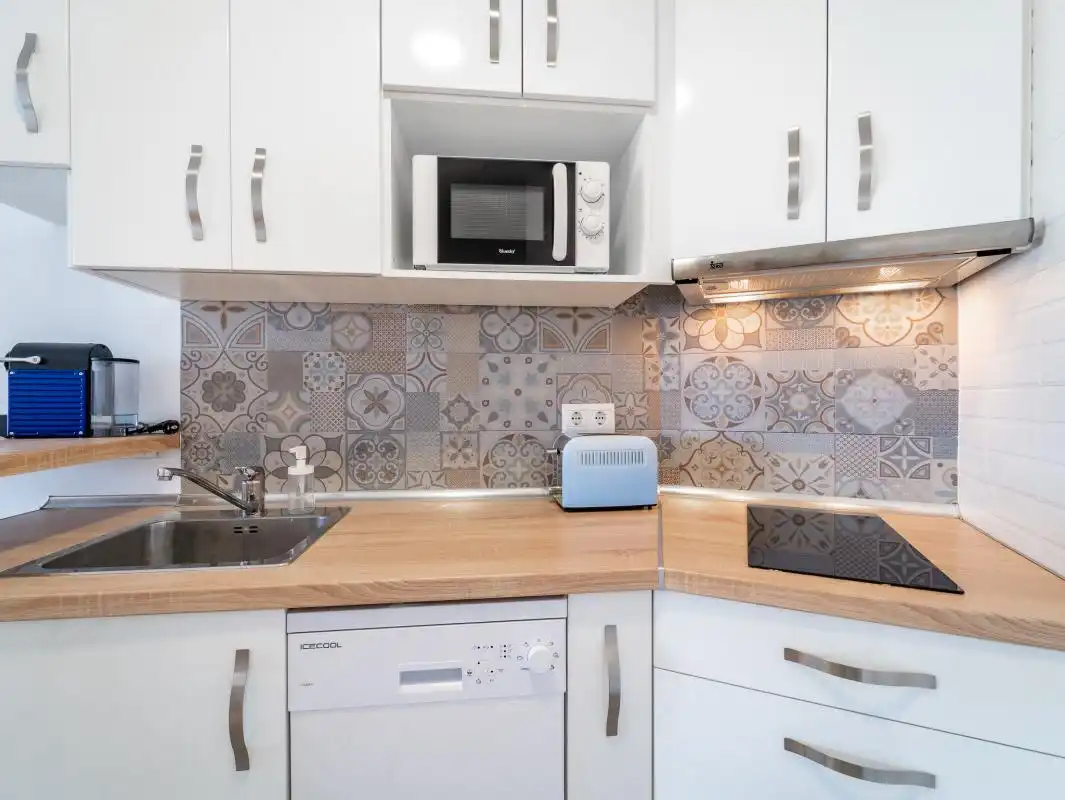 Cocina de Estudio en venta en Torremolinos con Aire acondicionado, Calefacción y Piscina