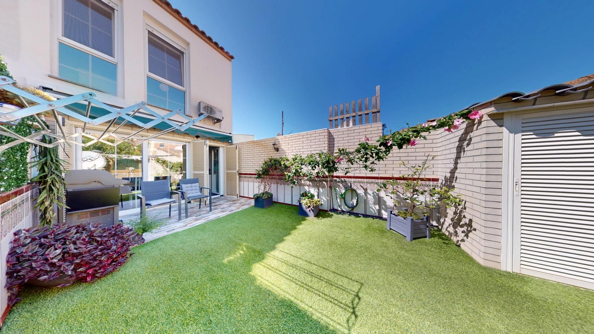 Jardí de Dúplex en venda en  Palma de Mallorca amb Aire condicionat, Calefacció i Jardí privat