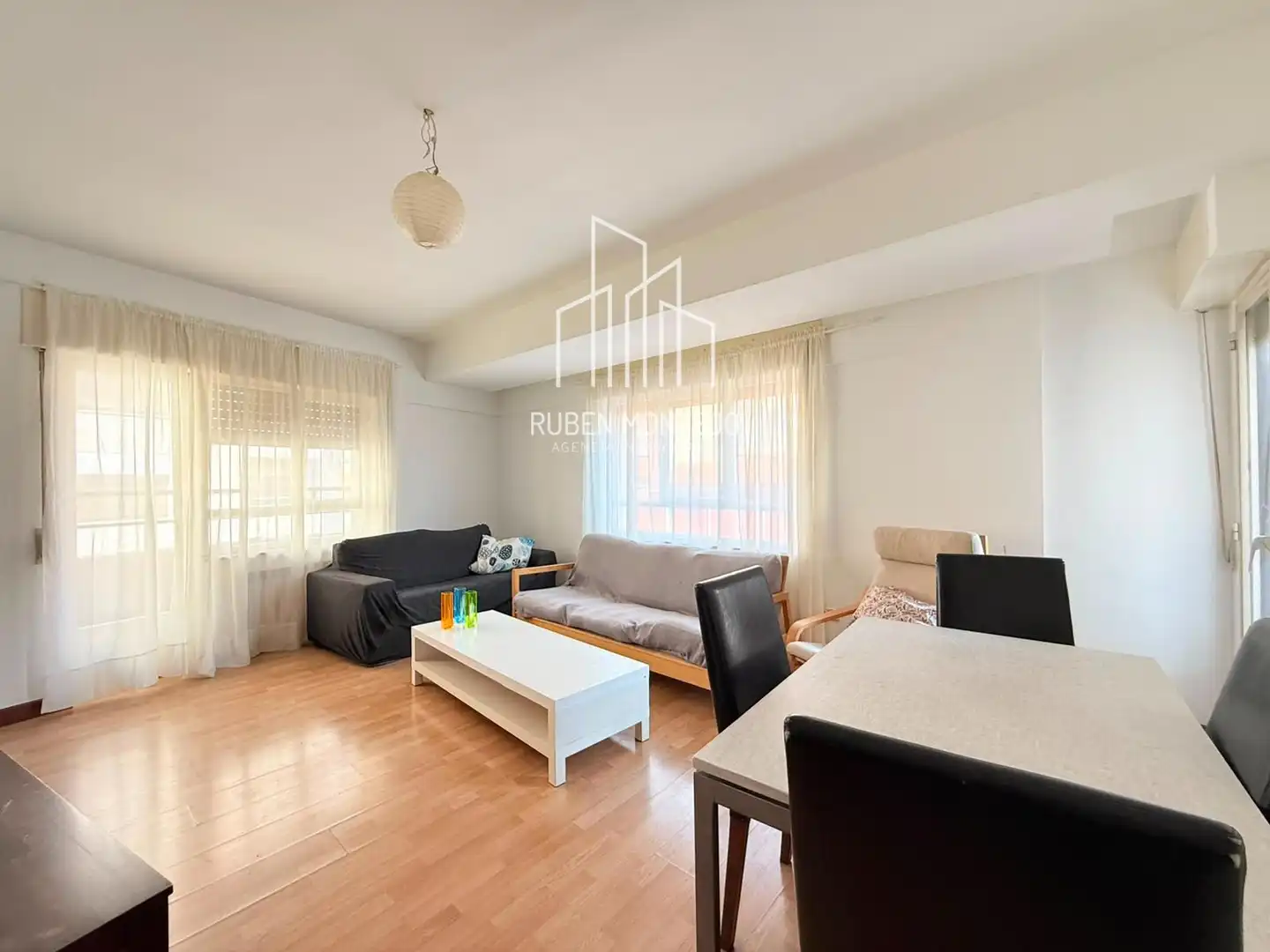 Wohnzimmer von Wohnung zur Miete in Salamanca mit Heizung, Terrasse und Möbliert