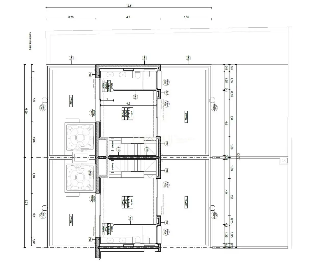 Reihenhaus mit Garten zum Verkauf in 8 de Març, imagen 58