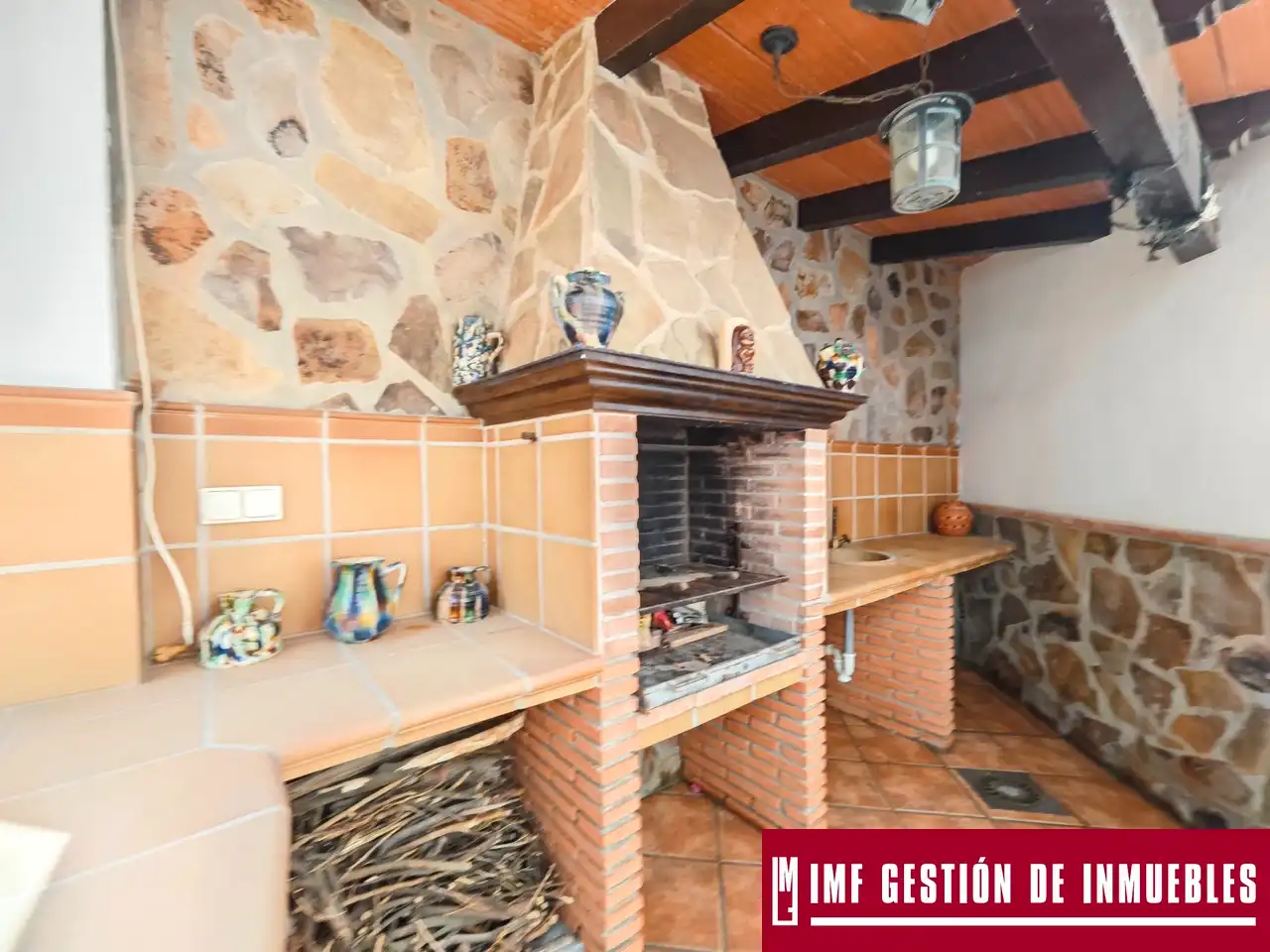 Cocina de Casa o chalet en venta en Nerja con Jardín privado, Terraza y Piscina comunitaria
