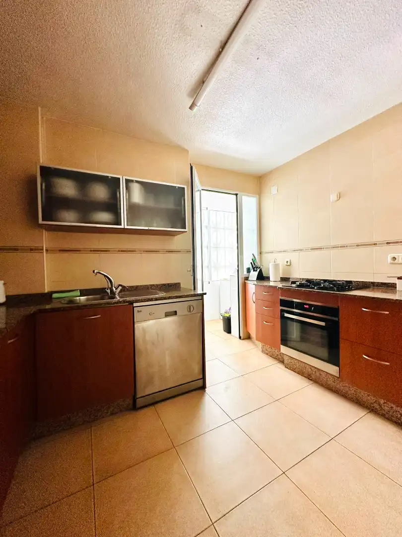 Kitchen of Flat for sale in Águilas  with Air Conditioner, Furnished and Balcony