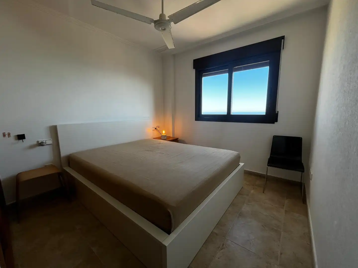 Schlafzimmer von Wohnungen zur Miete in Elche / Elx mit Klimaanlage, Heizung und Terrasse