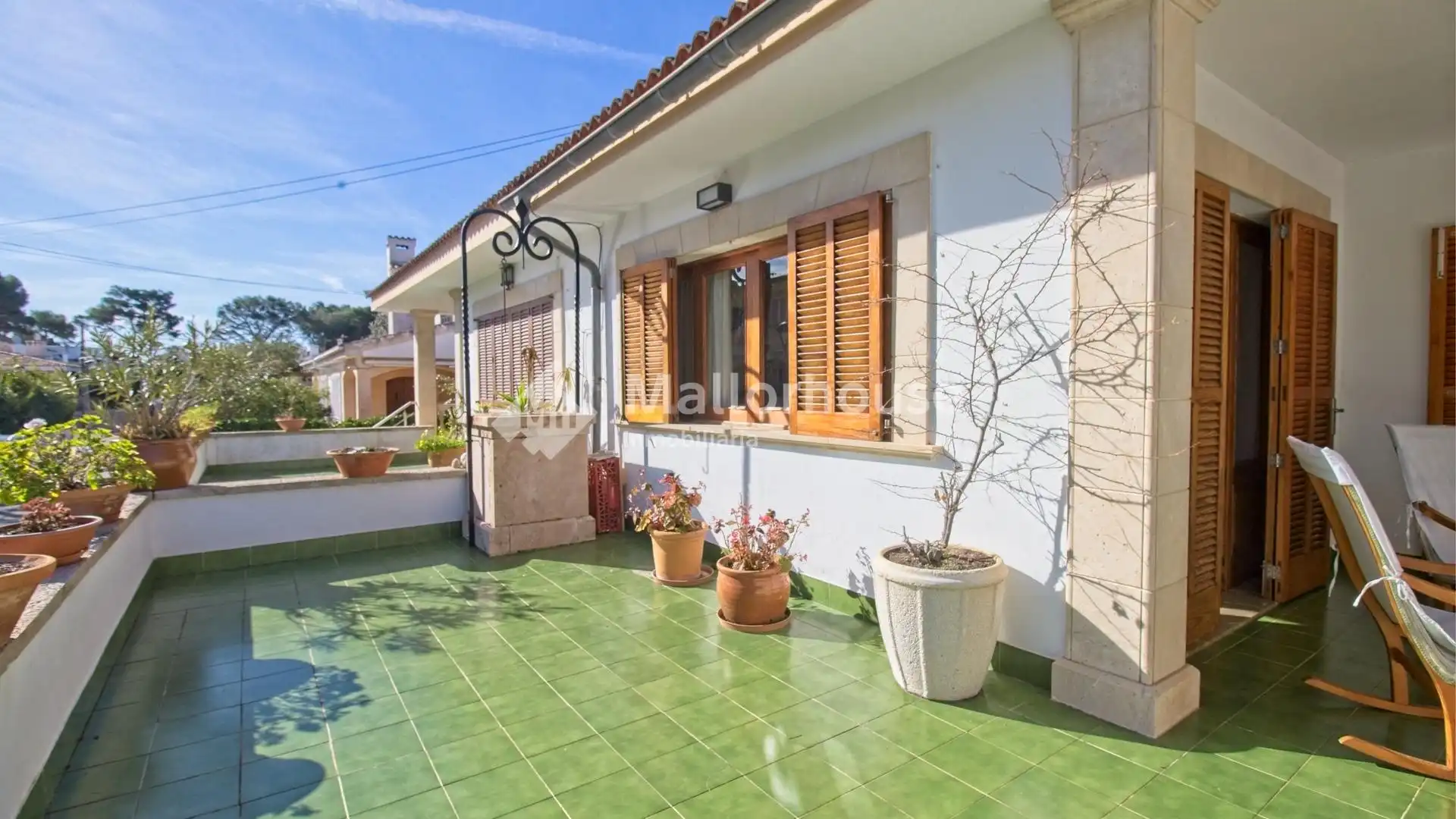 Exterior view of Detached homes for rent in Muro  with Terrace and Furnished