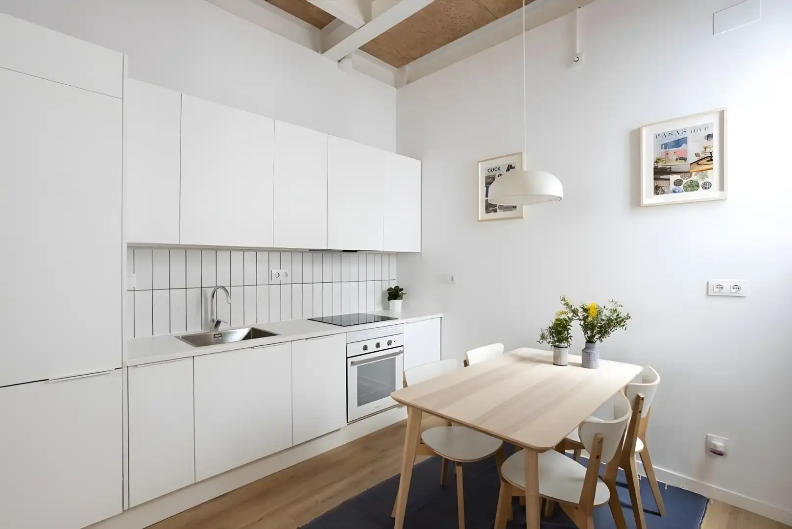 Cuina de Casa o xalet en venda en Barcelona amb Aire condicionat, Calefacció i Terrassa
