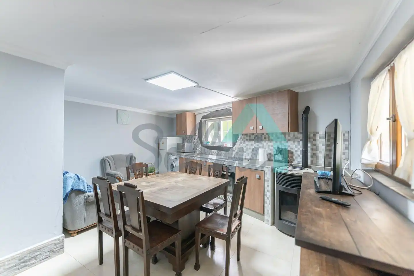 Kitchen of Houses for sale in Coaña  with Heating, Terrace and Furnished