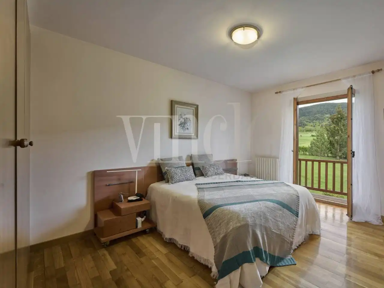 Bedroom of Detached homes for sale in Puigcerdà  with Heating, Parquet flooring and Terrace