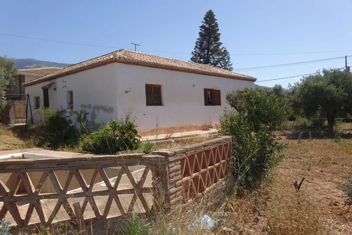 Vista exterior de Casa o xalet en venda en Órgiva amb Terrassa