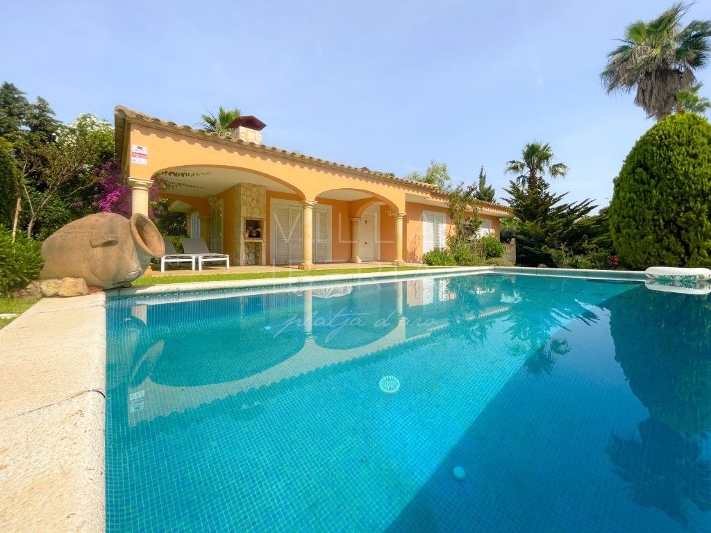 Exterior view of House or chalet for sale in Calonge i Sant Antoni  with Swimming Pool