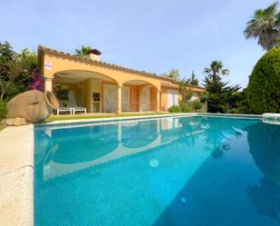 Exterior view of House or chalet for sale in Calonge i Sant Antoni  with Swimming Pool