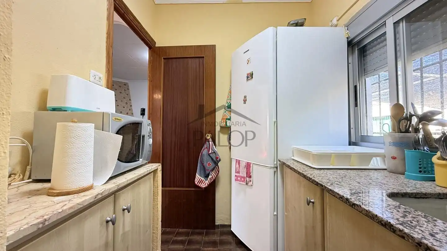 Cocina de Finca rústica en venta en Rafelguaraf con Aire acondicionado, Jardín privado y Trastero