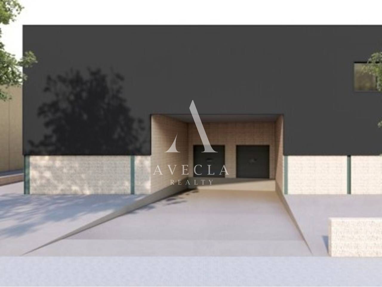 Vista exterior de Nave industrial de alquiler en Viladecans