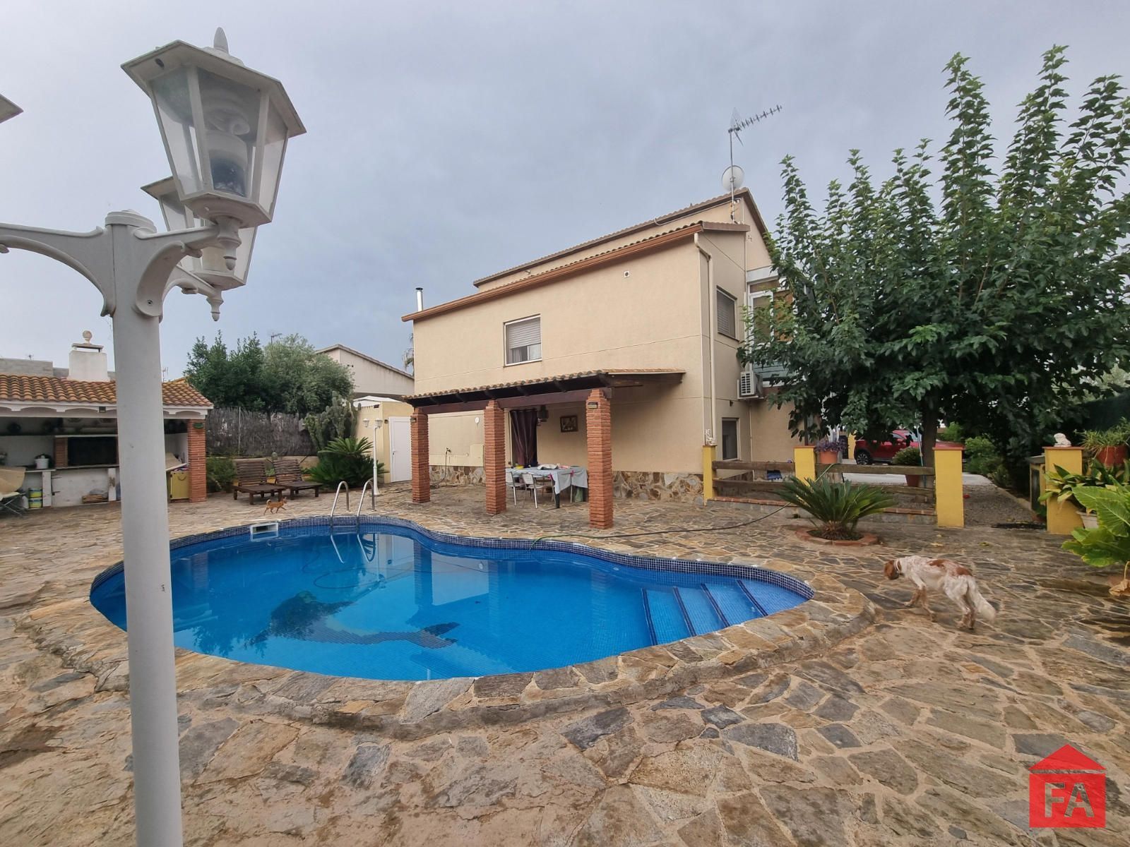 Piscina de Casa o xalet en venda en Sant Jaume dels Domenys amb Calefacció i Piscina
