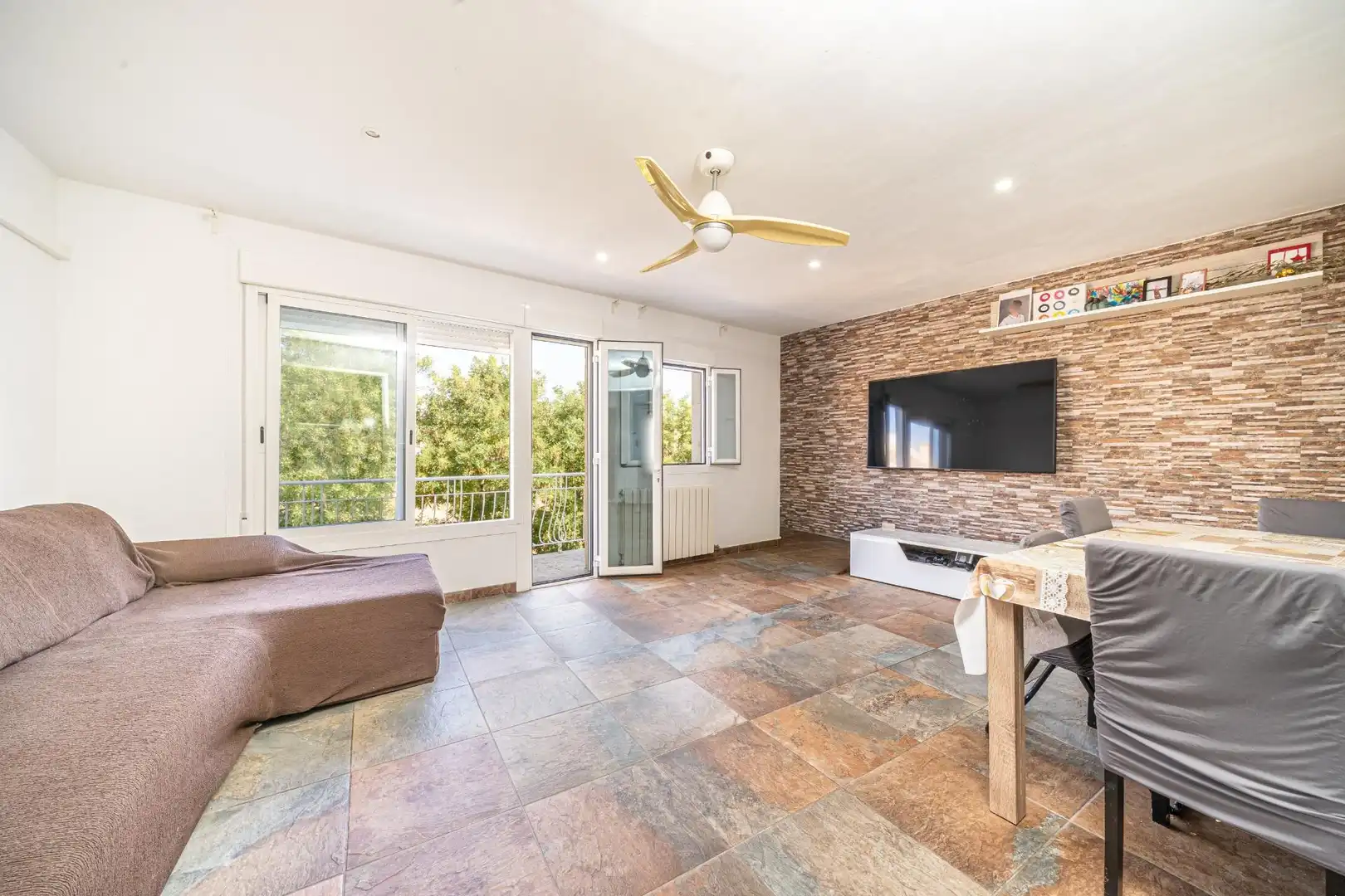 Sala de estar de Ático en venta en  Palma de Mallorca con Aire acondicionado, Calefacción y Terraza