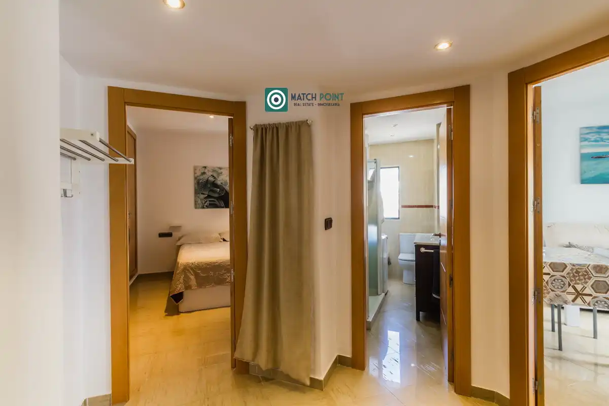 Badezimmer von Wohnung zur Miete in Almuñécar mit Möbliert