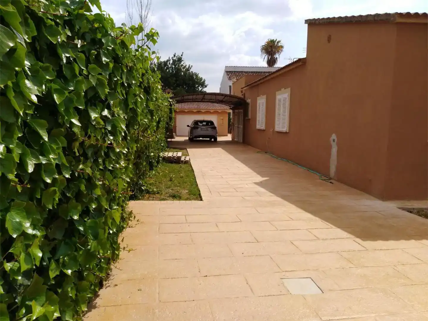 Parking of Flat for rent in Bunyola  with Air Conditioner, Private garden and Swimming Pool