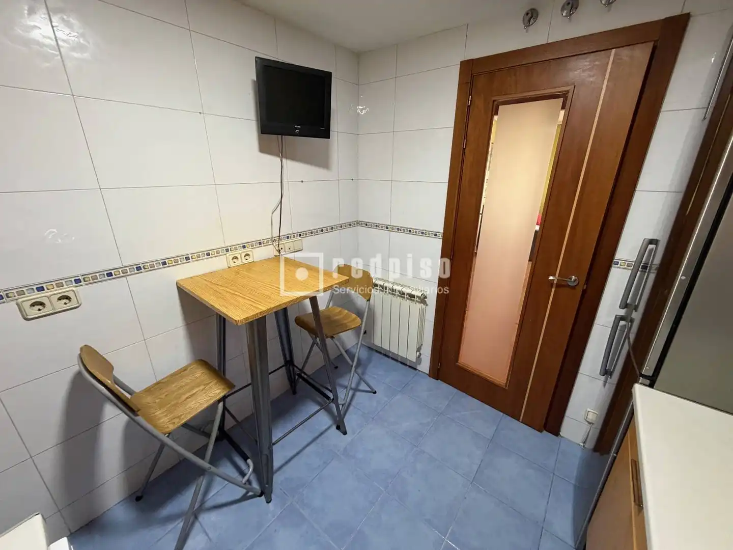 Kitchen of Flat for sale in Madrid  with Air Conditioner, Heating and Private garden