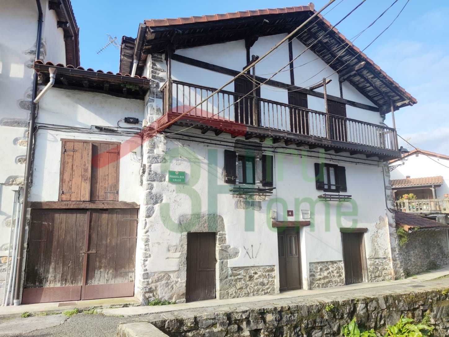Exterior view of House or chalet for sale in Lesaka  with Heating, Private garden and Terrace