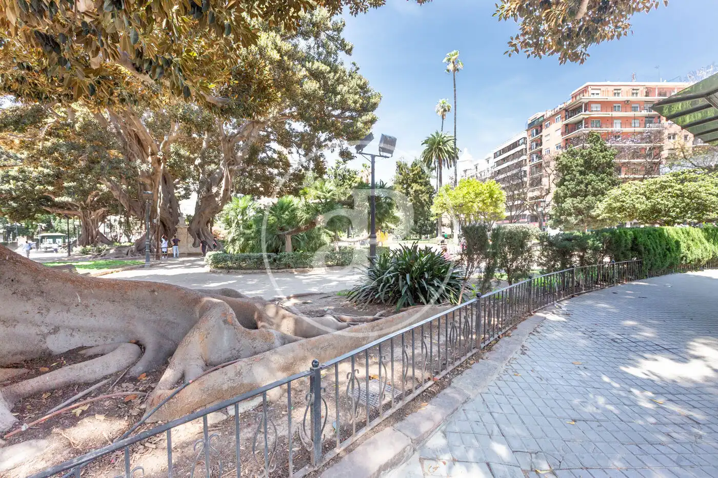 Exterior view of Flat for sale in Valencia  with Air Conditioner, Heating and Furnished