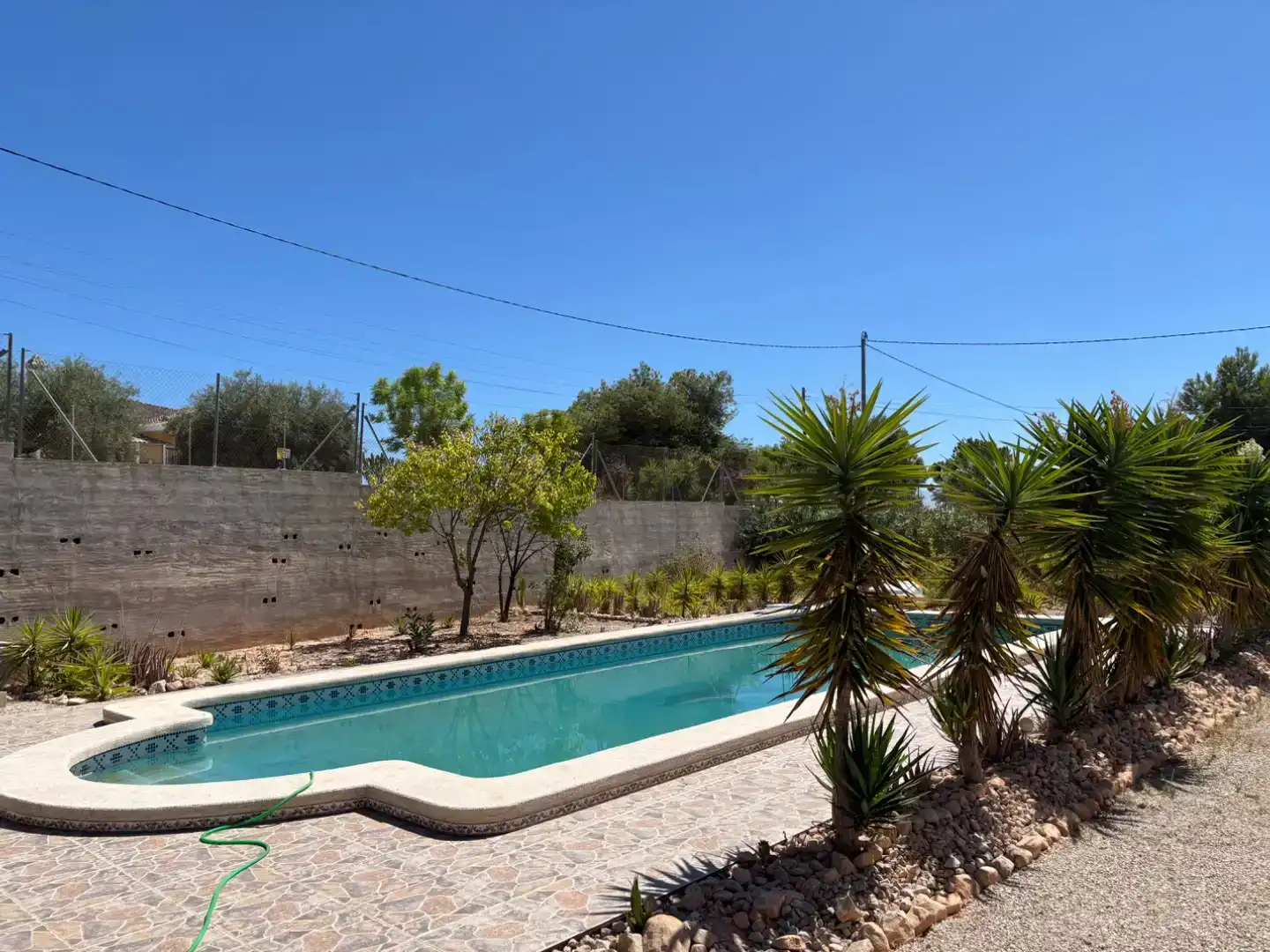 Schwimmbecken von Country house zur Miete in Crevillent